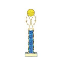 Trophies - #Softball Vertical Star Riser B Style Trophy